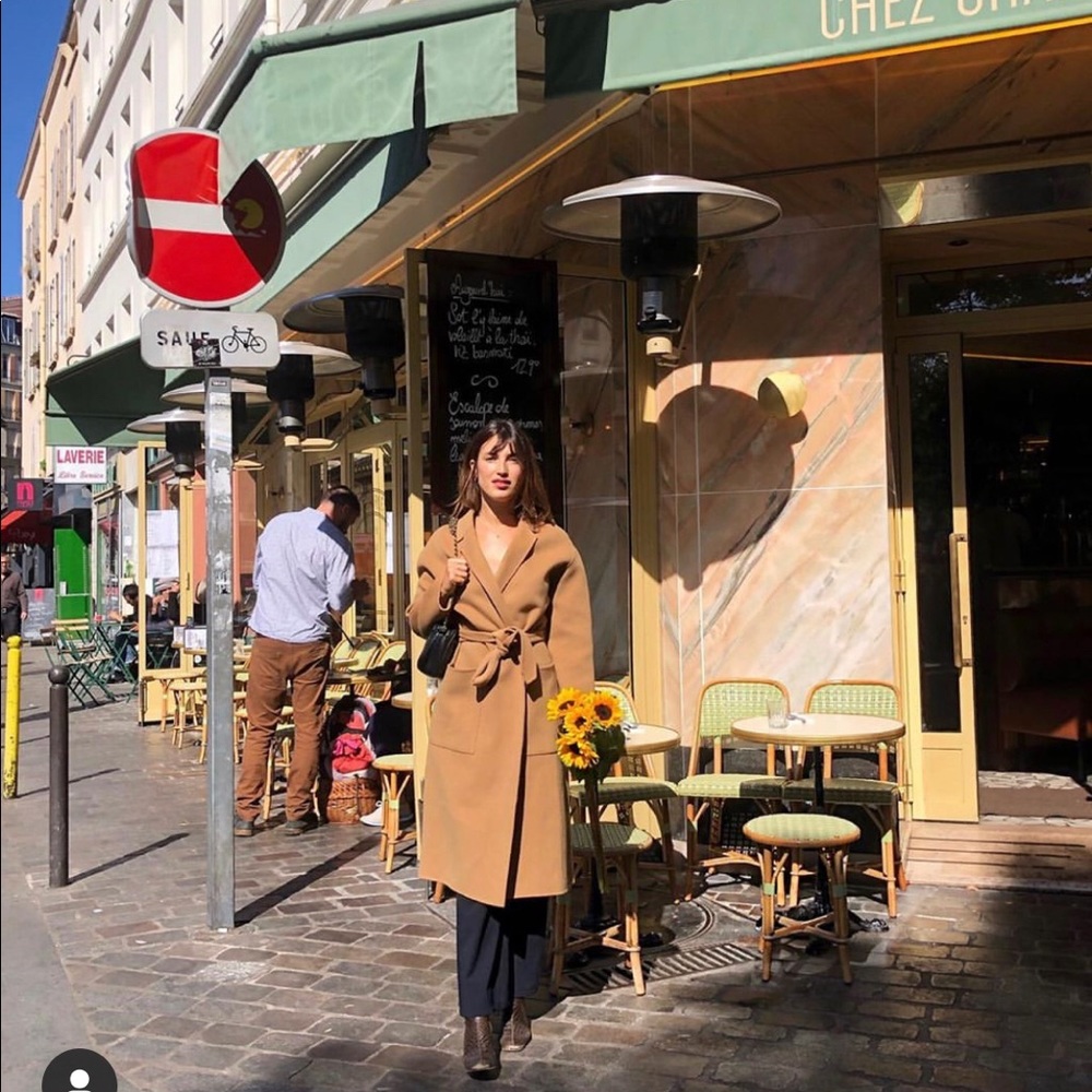 Rouje Philou Camel Coat XS
